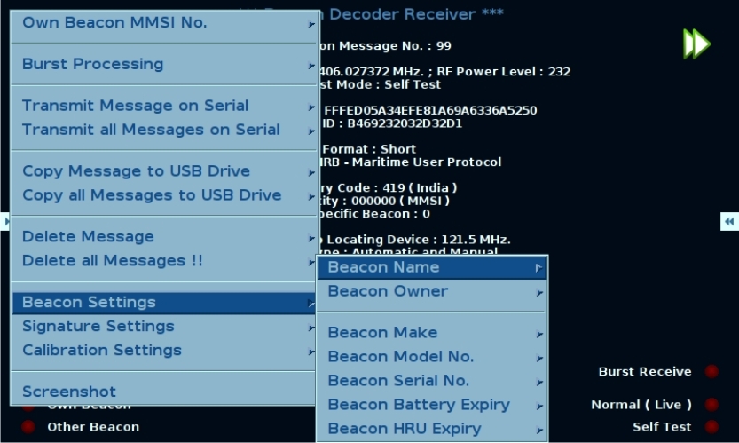 BM 510 - Beacon Decoder Receiver